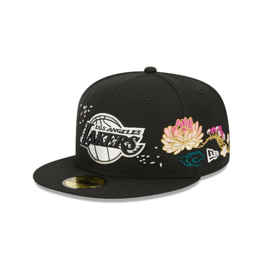 Gorras New Era | Los Angeles Lakers Nba Cherry Blossom 59Fifty Cerrada