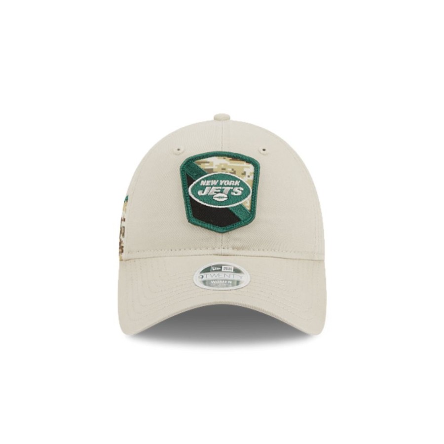 Gorras New Era | New York Jets Nfl Salute To Service 2023 9Twenty Strapback Para Mujer