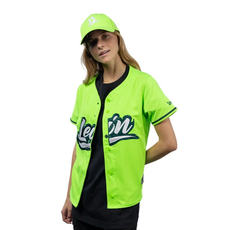 Ropa New Era | Jersey Bravos De Leon Lmb Neon Collection 2023 Para Mujer