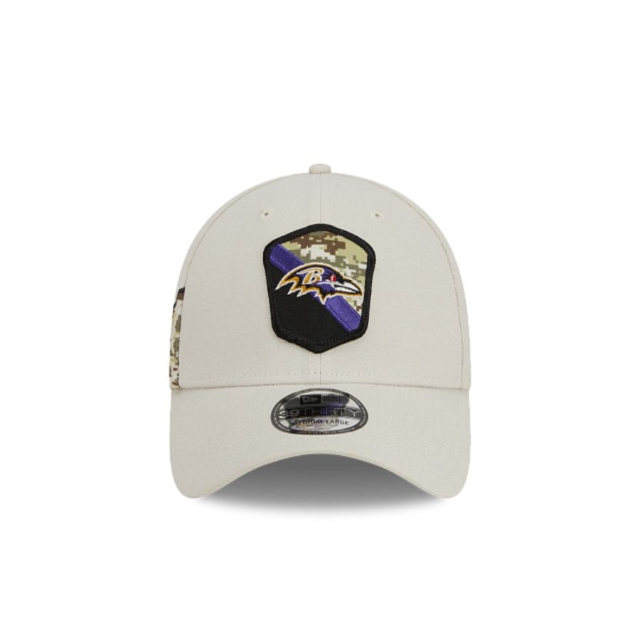 Gorras New Era | Baltimore Ravens Nfl Salute To Service 2023 39Thirty Elastica