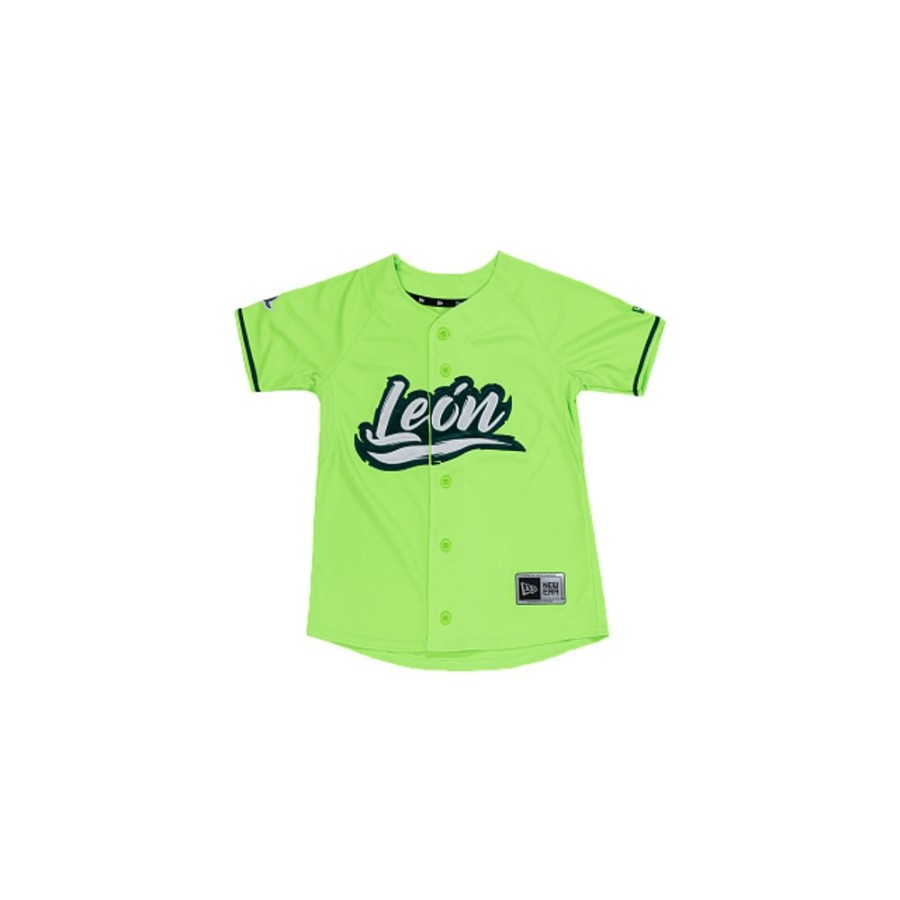 Ropa New Era | Jersey Bravos De Leon Lmb Neon Collection 2023 Para Nina O Nina