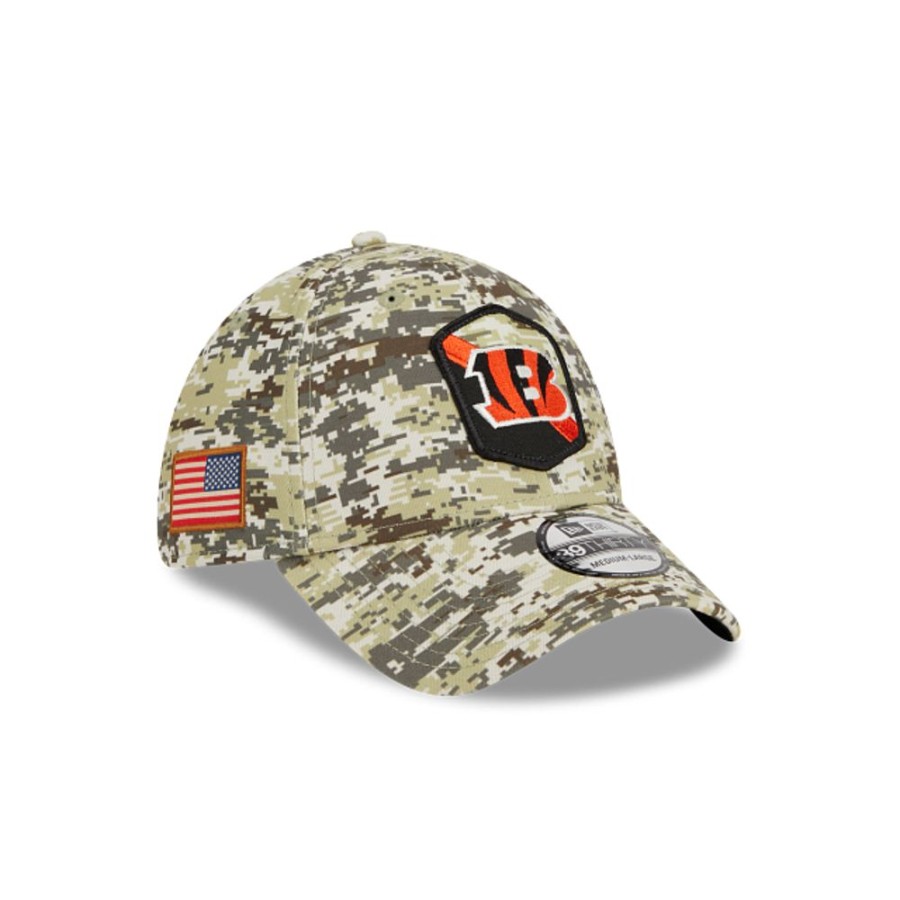 Gorras New Era | Cincinnati Bengals Nfl Salute To Service 2023 39Thirty Elastica