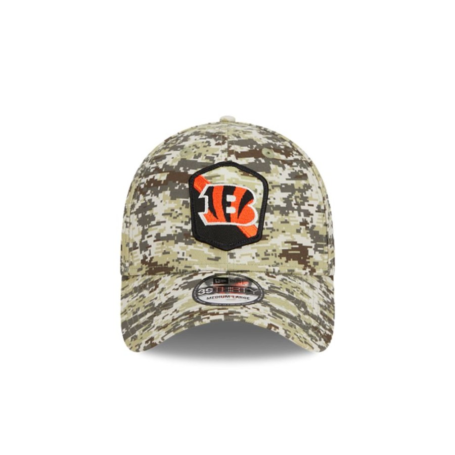 Gorras New Era | Cincinnati Bengals Nfl Salute To Service 2023 39Thirty Elastica