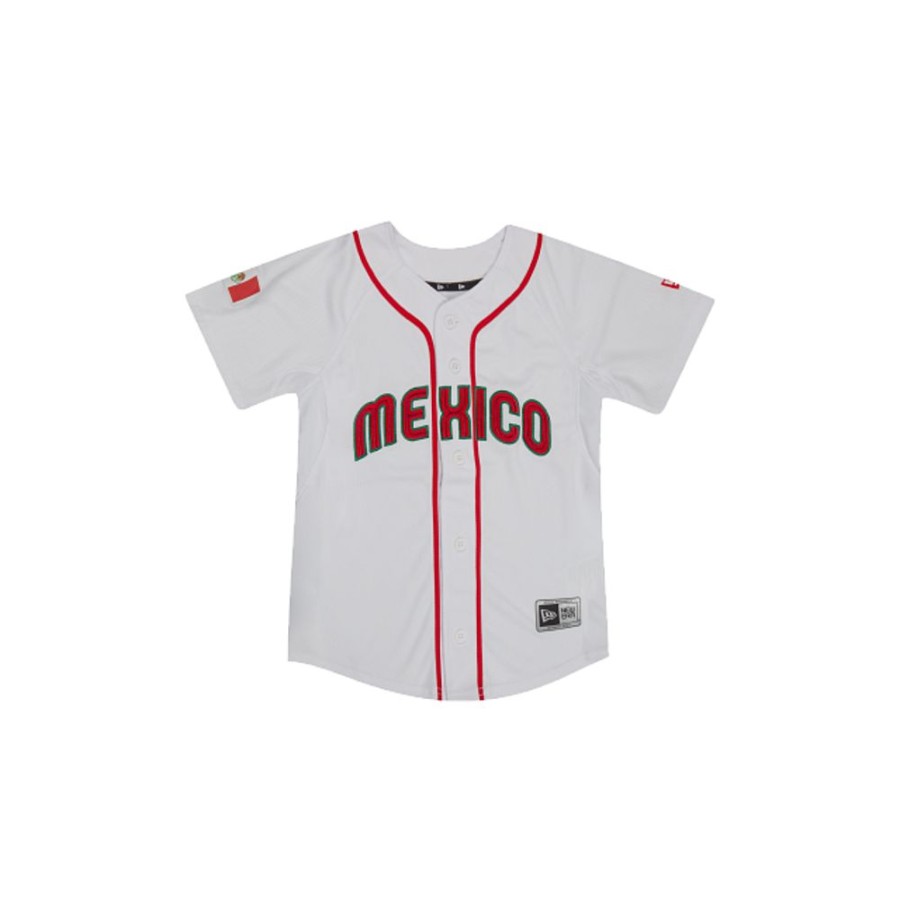 Ropa New Era | Jersey Mexico Home Mlb World Baseball Classic 2023 Para Nina O Nino