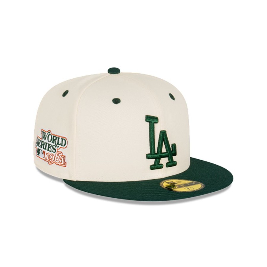 Gorras New Era | Los Angeles Dodgers Mlb Rusty Chrome 59Fifty Cerrada