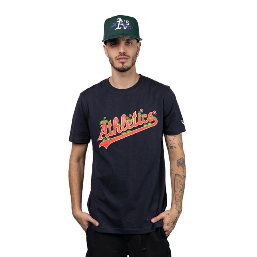 Ropa New Era | Playera Manga Corta Oakland Athletics Mlb Sprouted