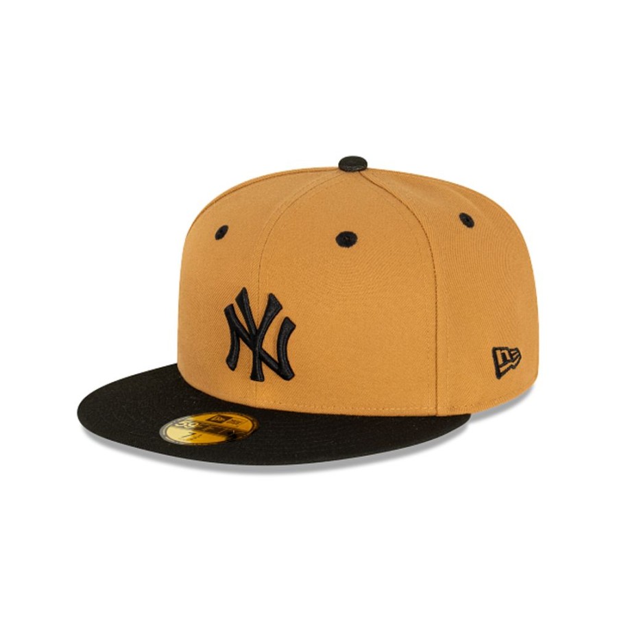 Gorras New Era | New York Yankees Mlb Wheat Black 59Fifty Cerrada