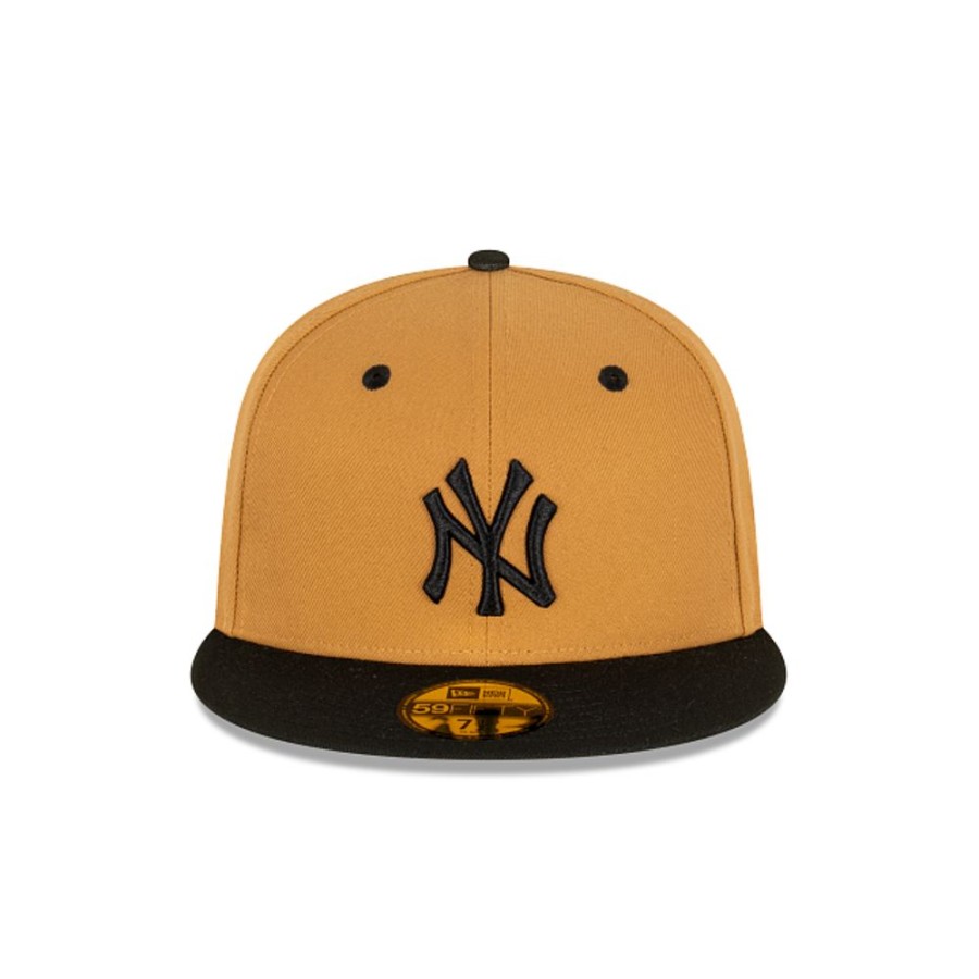 Gorras New Era | New York Yankees Mlb Wheat Black 59Fifty Cerrada