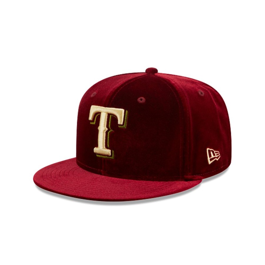 Gorras New Era | Texas Rangers Mlb Vintage Velvet 59Fifty Cerrada