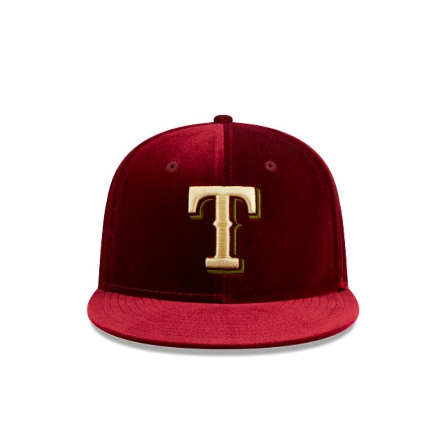 Gorras New Era | Texas Rangers Mlb Vintage Velvet 59Fifty Cerrada