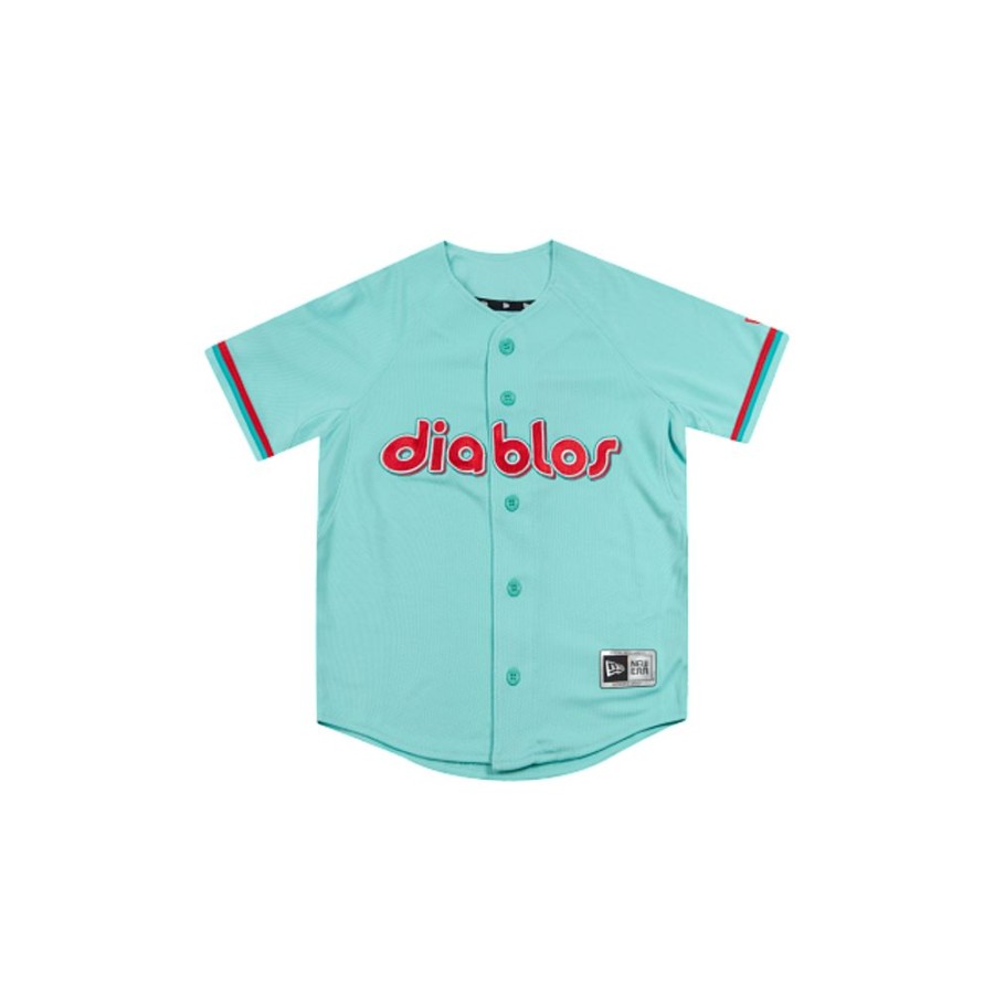 Ropa New Era | Jersey Alternativo Menta Diablos Rojos Del Mexico Lmb Para Nina O Nino