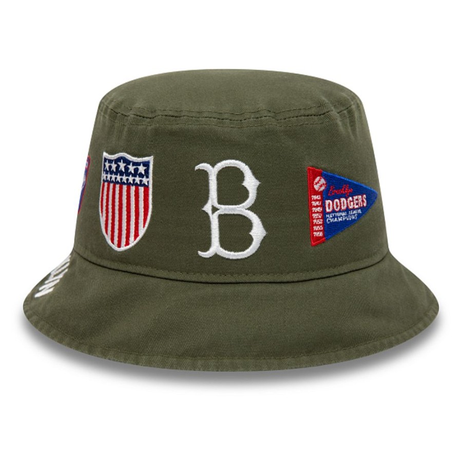 Gorras New Era | Brooklyn Dodgers Mlb Cooperstown Bucket Verde