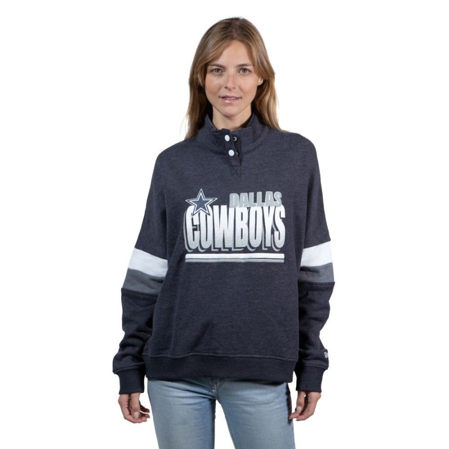 Ropa New Era | Sudadera Dallas Cowboys Nfl Throwback Para Mujer