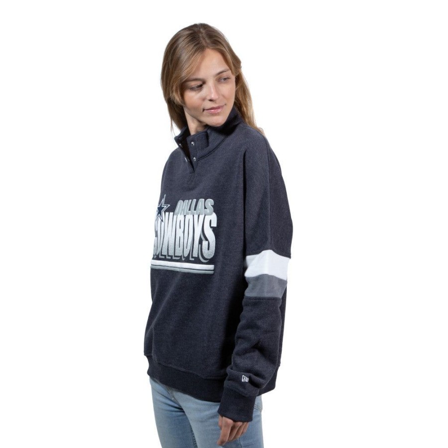 Ropa New Era | Sudadera Dallas Cowboys Nfl Throwback Para Mujer