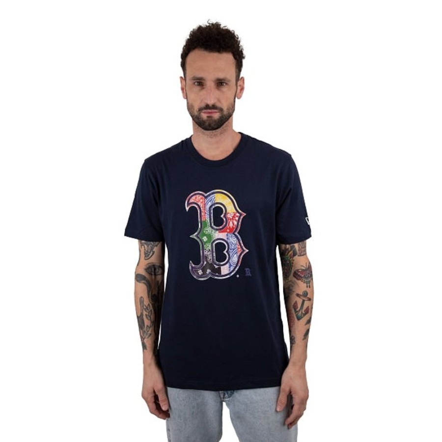 Ropa New Era | Playera Manga Corta Boston Red Sox Patchwork