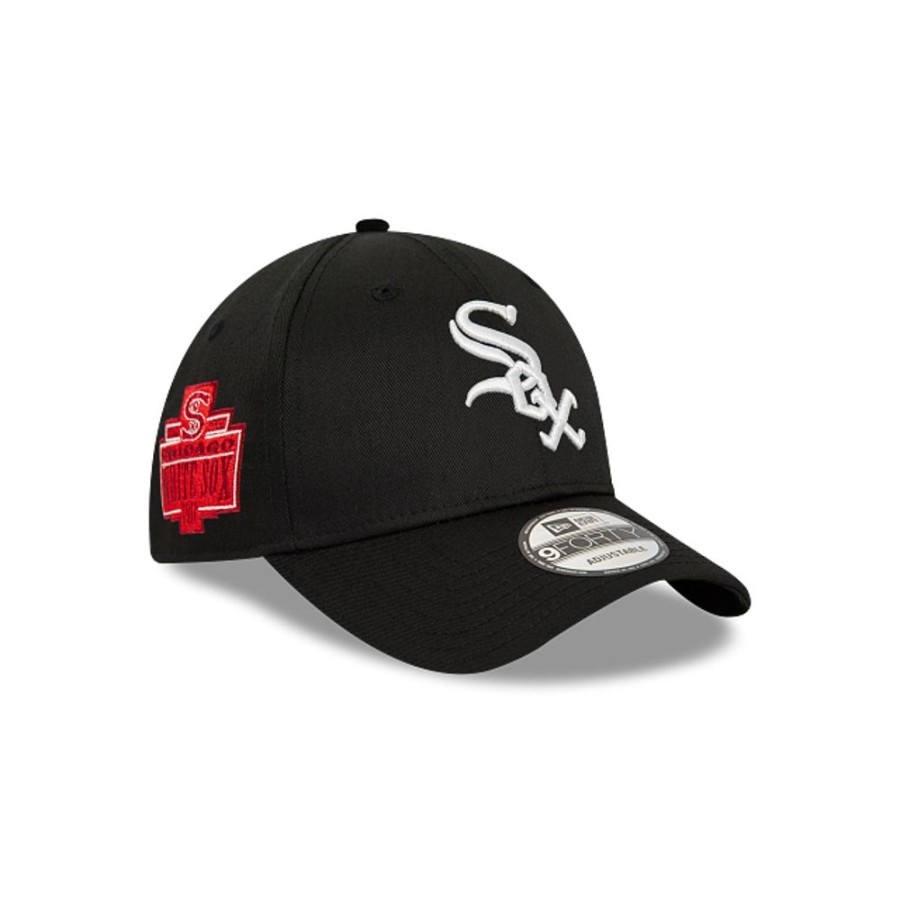 Gorras New Era | Chicago White Sox Mlb Side Patch Collection 9Forty Strapback