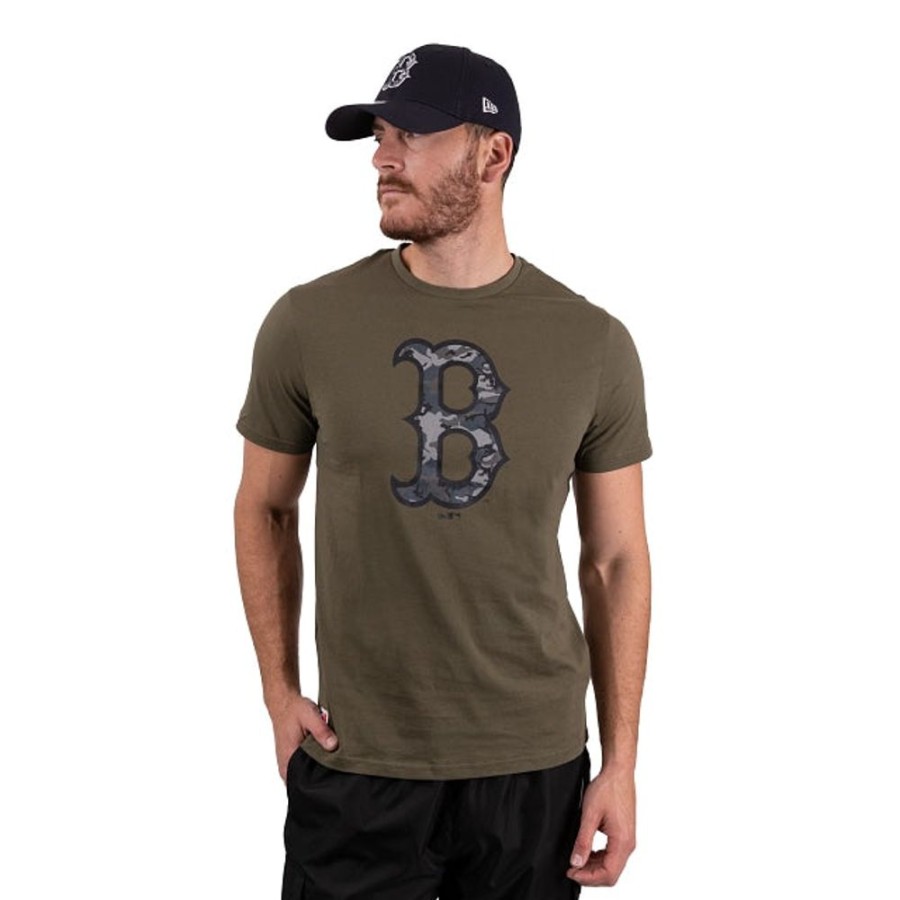 Ropa New Era | Playera Manga Corta Boston Red Sox Camo Infill