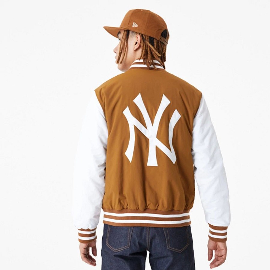 Ropa New Era | Chamarra New York Yankees Mlb Bomber Cafe