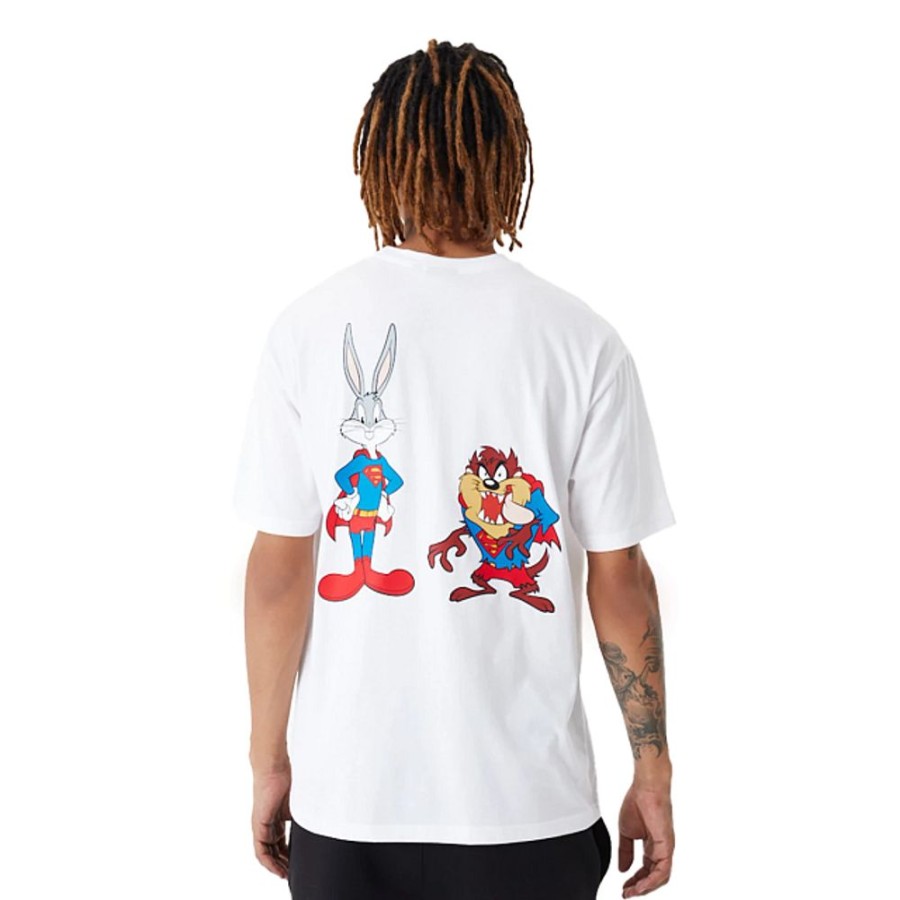 Ropa New Era | Playera Manga Corta Bugs & Taz X Superman Wb 100Th Year Looney Tunes X Superhero