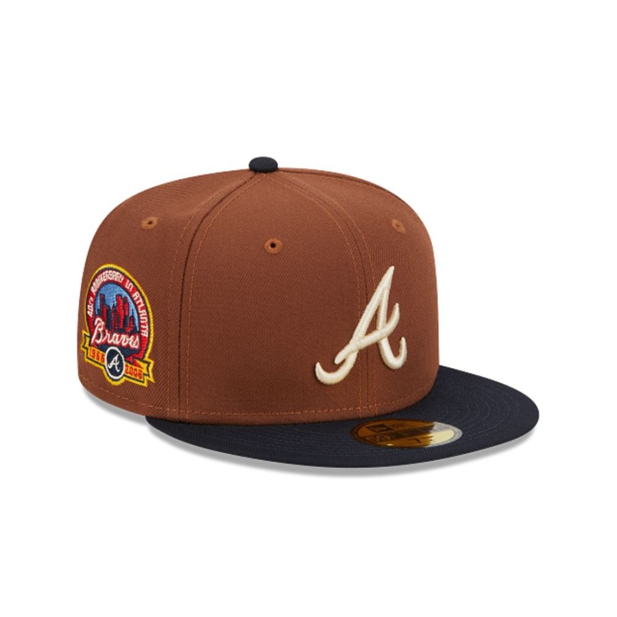 Gorras New Era | Atlanta Braves Mlb Harvest 59Fifty Cerrada