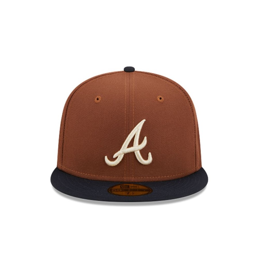 Gorras New Era | Atlanta Braves Mlb Harvest 59Fifty Cerrada