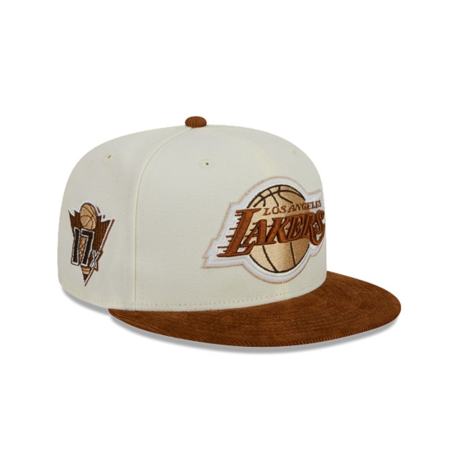 Gorras New Era | Los Angeles Lakers Nba Corduroy Visor 59Fifty Cerrada