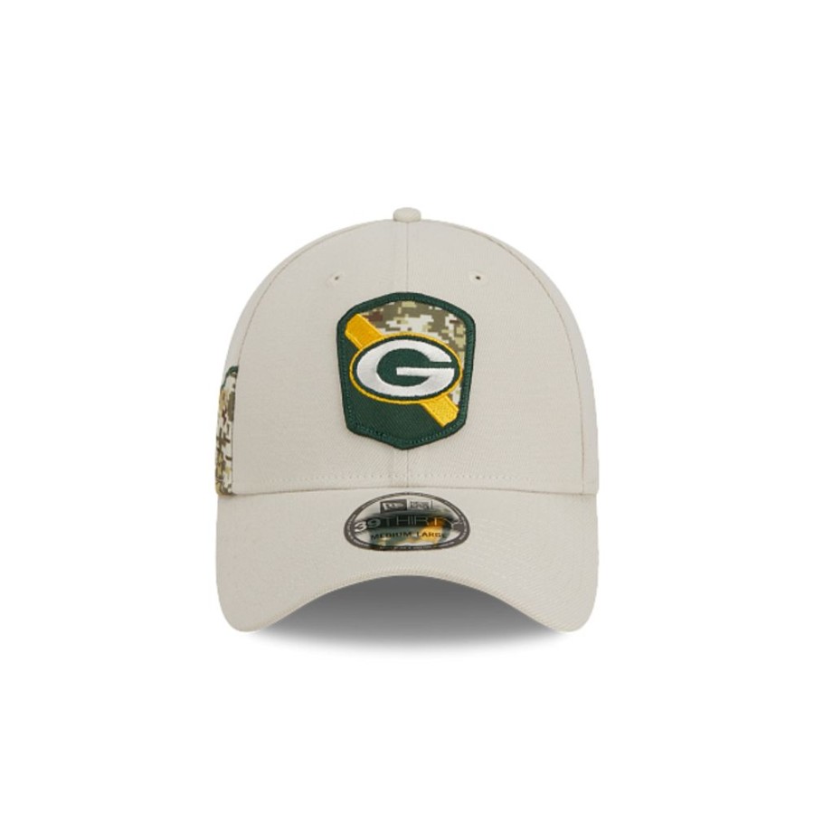 Gorras New Era | Green Bay Packers Nfl Salute To Service 2023 39Thirty Elastica