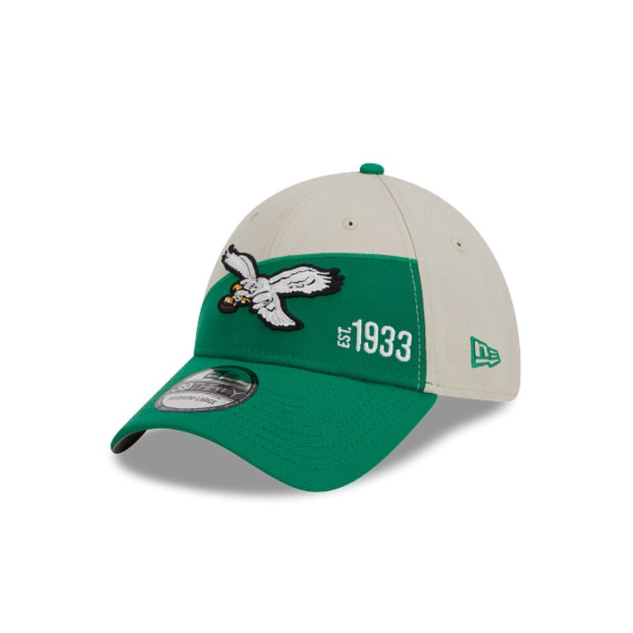 Gorras New Era | Philadelphia Eagles Nfl Sideline Historic 39Thirty Cerrada