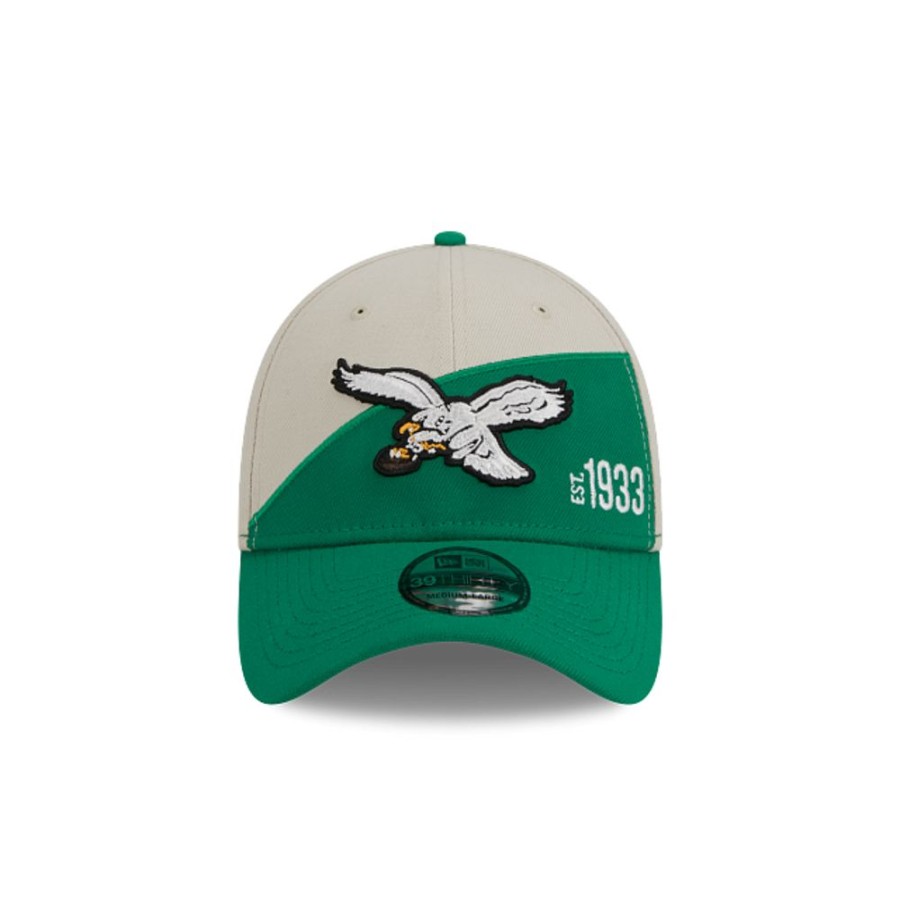 Gorras New Era | Philadelphia Eagles Nfl Sideline Historic 39Thirty Cerrada