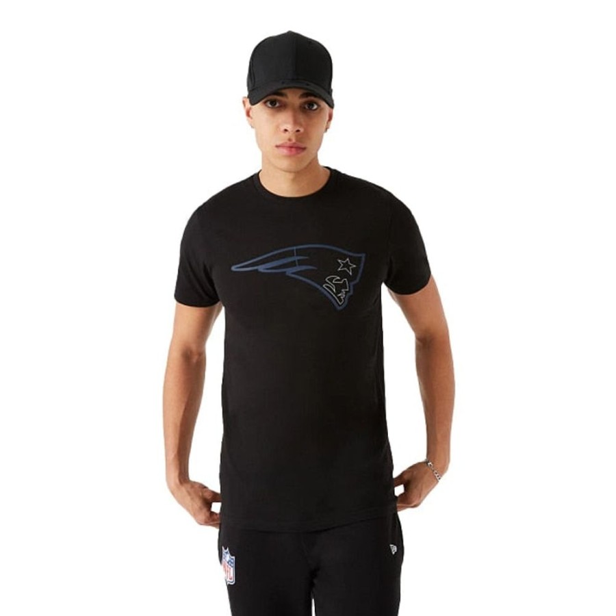 Ropa New Era | Playera Manga Corta New England Patriots Nfl Outline Logo