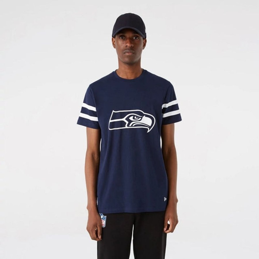 Ropa New Era | Playera Manga Corta Seattle Seahawks Nfl Jersey Inspired