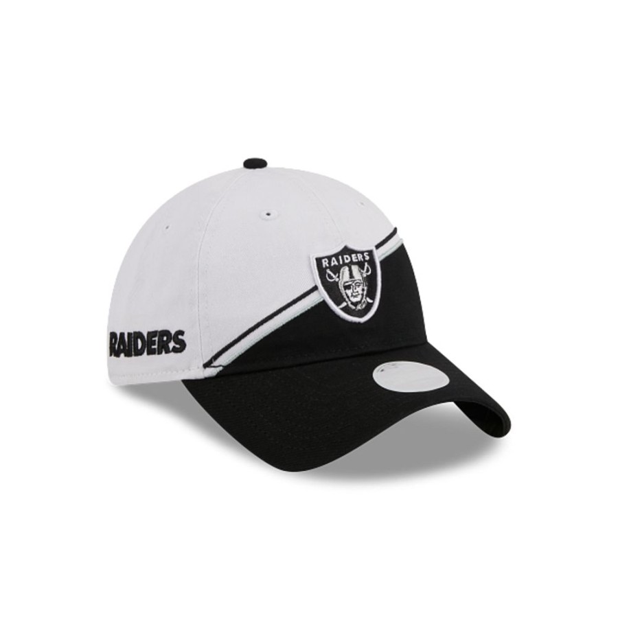 Gorras New Era | Las Vegas Raiders Nfl Sideline 9Twenty Strapback Para Mujer