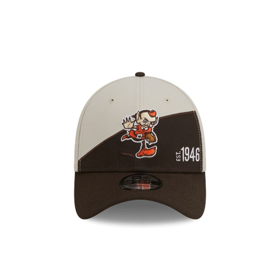 Gorras New Era | Cleveland Browns Nfl Sideline Historic 39Thirty Cerrada