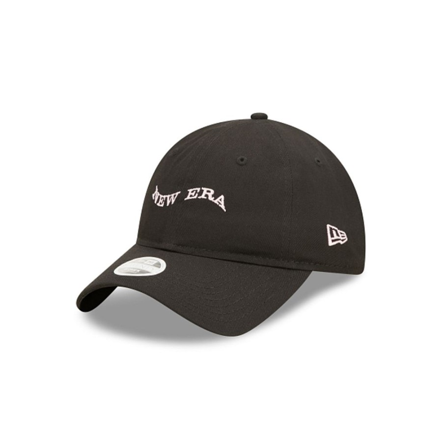 Gorras New Era | New Era Women'S Wave Logo 9Twenty Strapback Para Mujer