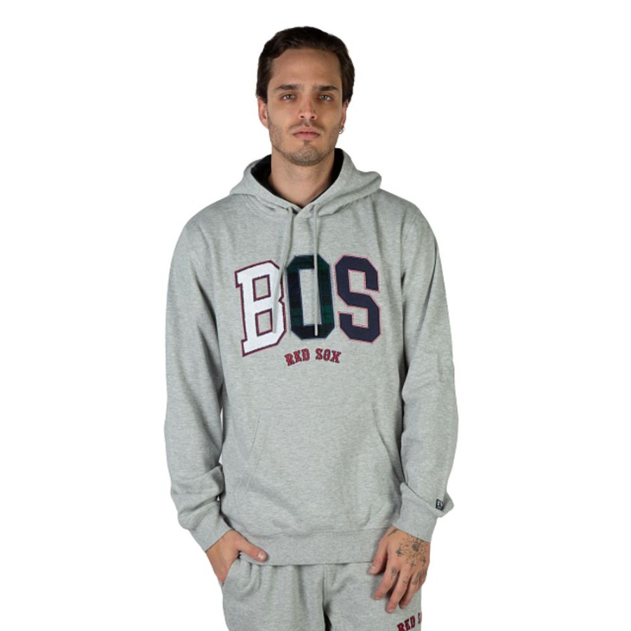 Ropa New Era | Sudadera Boston Red Sox Mlb Black Watch Tartan