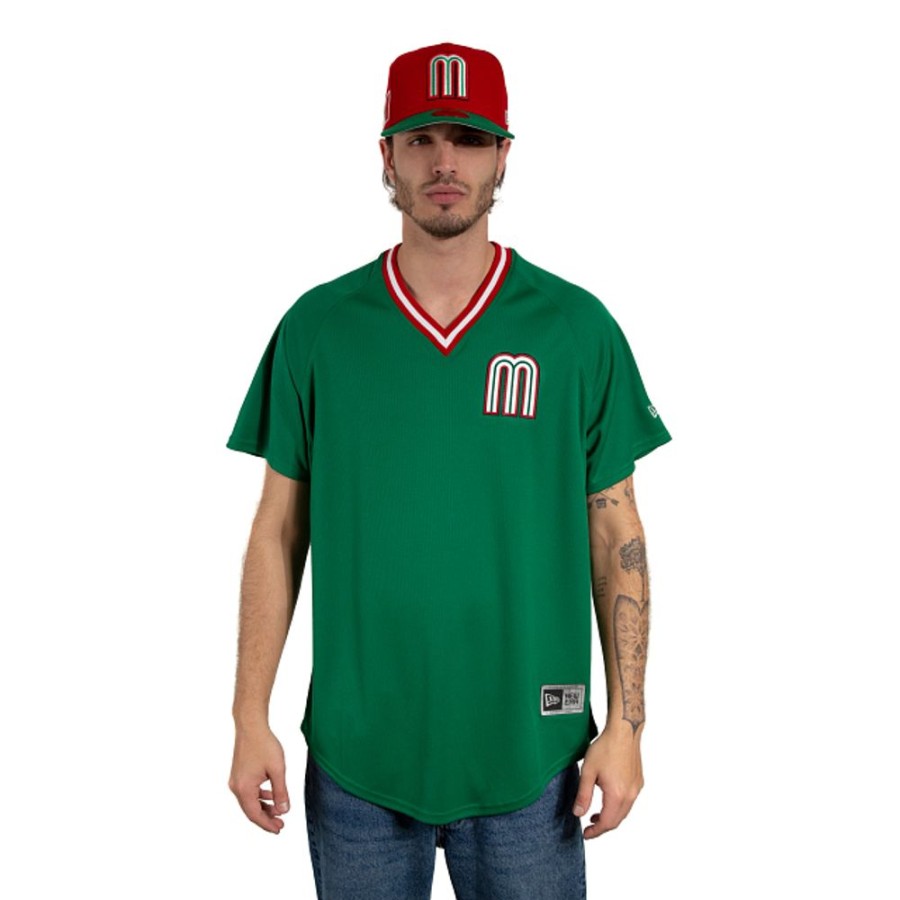 Ropa New Era | Jersey Mexico Training Mlb World Baseball Classic 2023