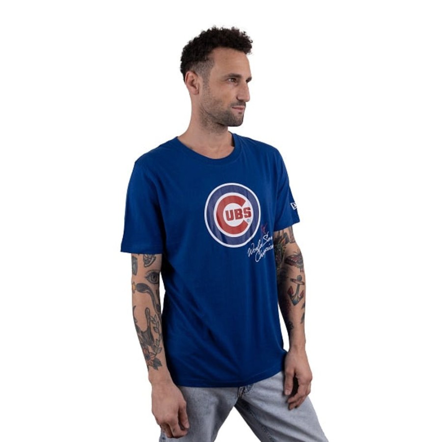 Ropa New Era | Playera Manga Corta Chicago Cubs Mlb World Champions