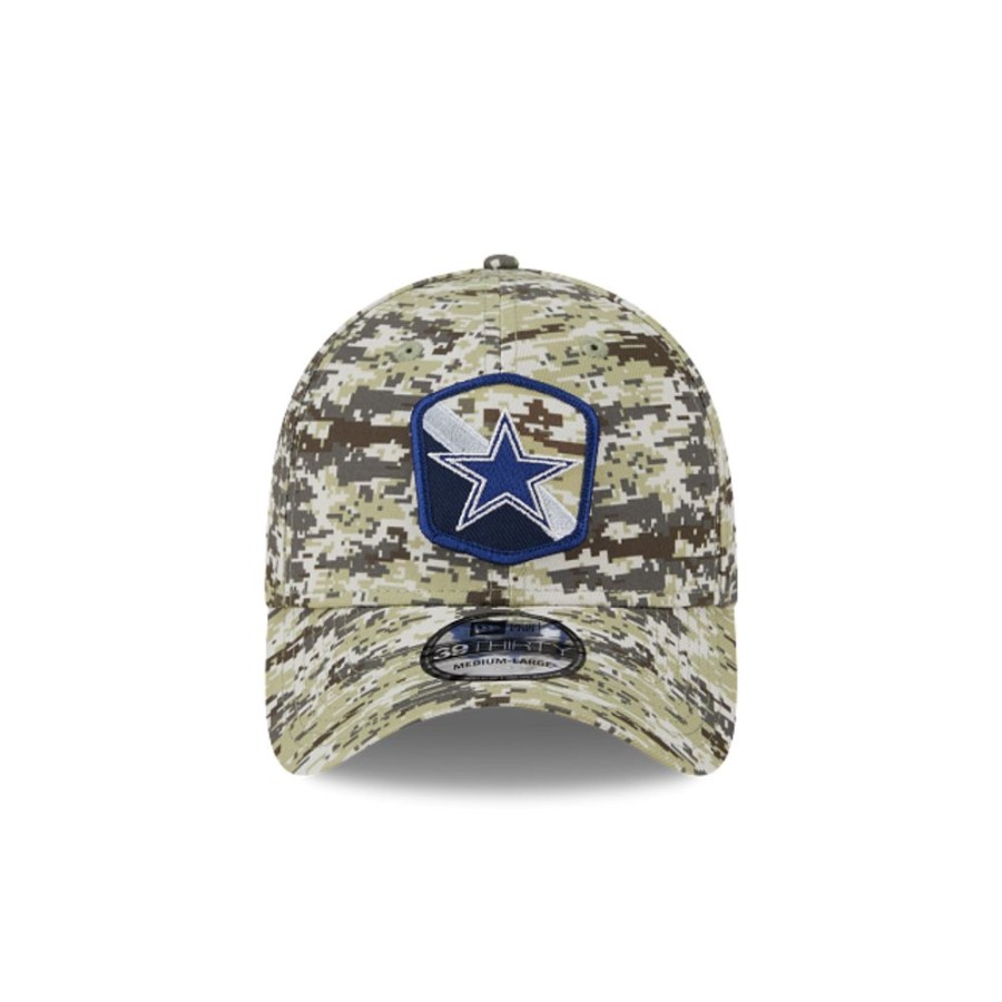 Gorras New Era | Dallas Cowboys Nfl Salute To Service 2023 39Thirty Elastica