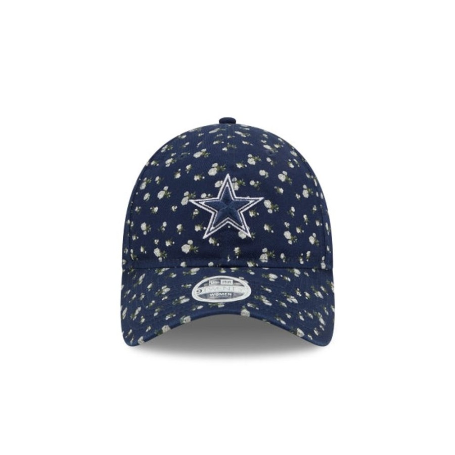 Gorras New Era | Dallas Cowboys Women'S Floral 9Twenty Strapback Para Mujer