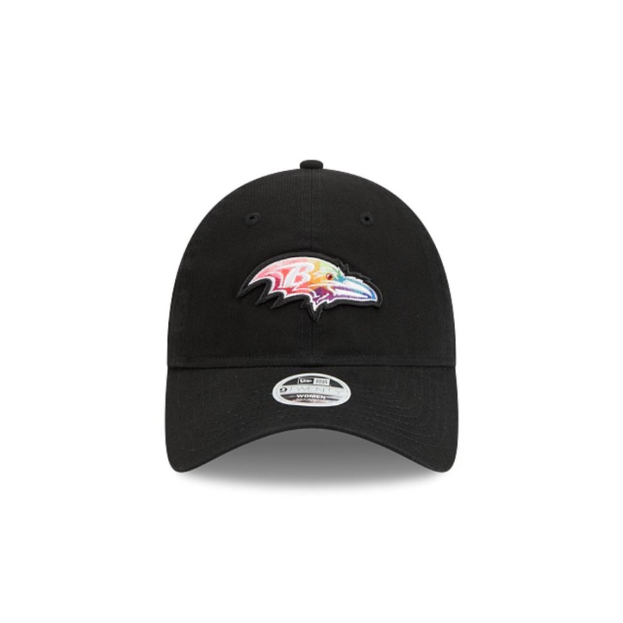 Gorras New Era | Baltimore Ravens Nfl Crucial Catch 2023 9Twenty Strapback Para Mujer