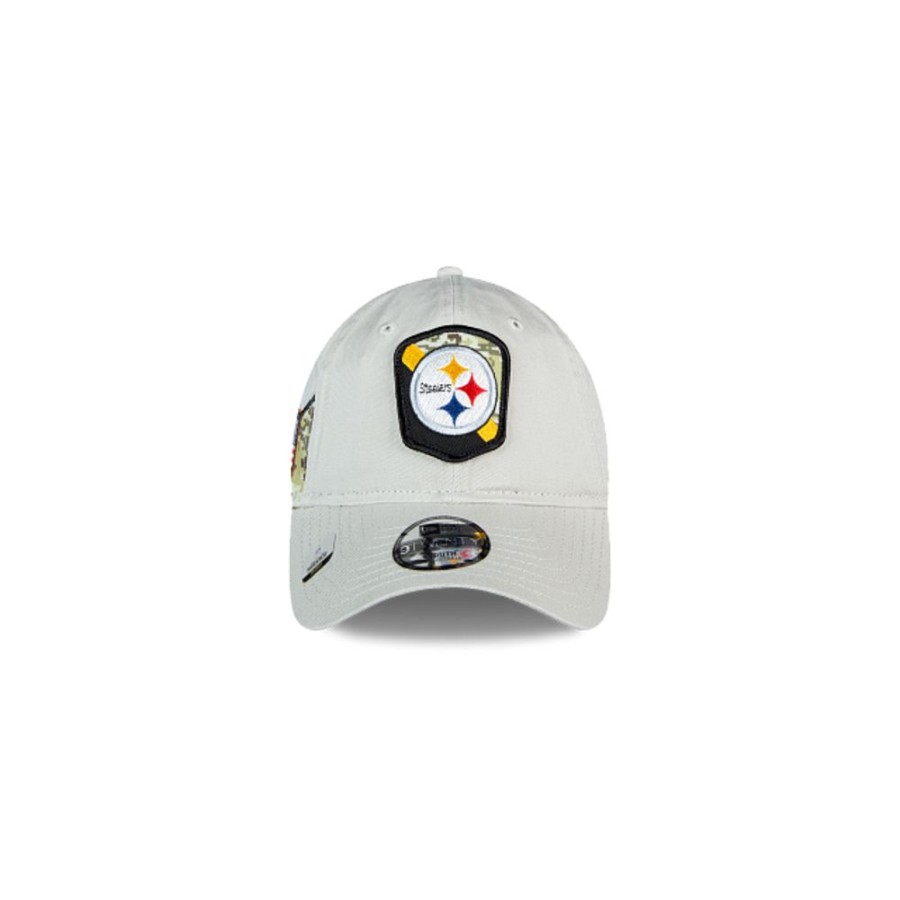 Gorras New Era | Pittsburgh Steelers Nfl Salute To Service 2023 9Twenty Strapback Para Nina O Nino