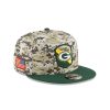 Gorras New Era | Green Bay Packers Nfl Salute To Service 2023 9Fifty Snapback