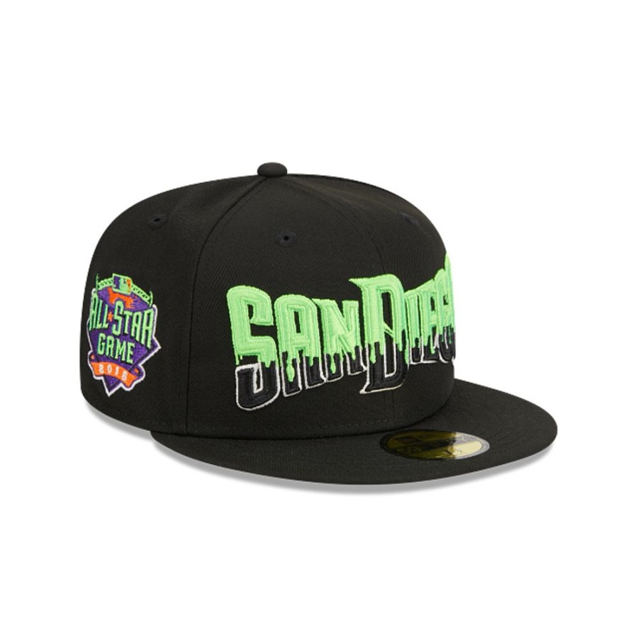 Gorras New Era | San Diego Padres Mlb Slime Drip 59Fifty Cerrada