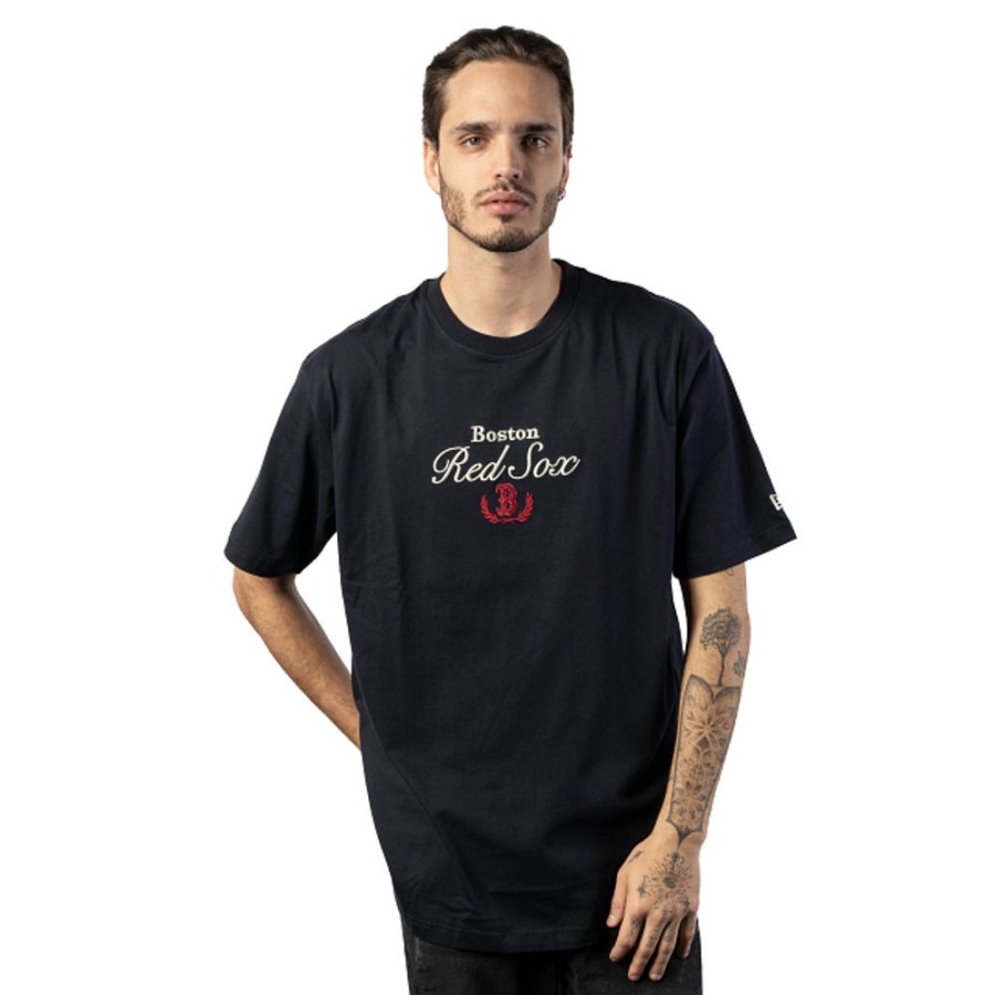 Ropa New Era | Playera Manga Corta Boston Red Sox Mlb Book Club