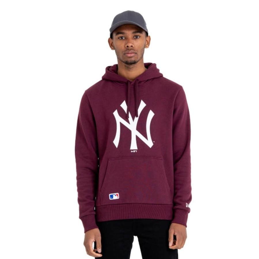 Ropa New Era | Sudadera New York Yankees Mlb Team Logo Vino