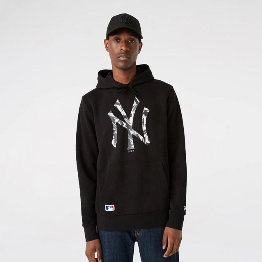 Ropa New Era | Sudadera New York Yankees Camo Infill Negra