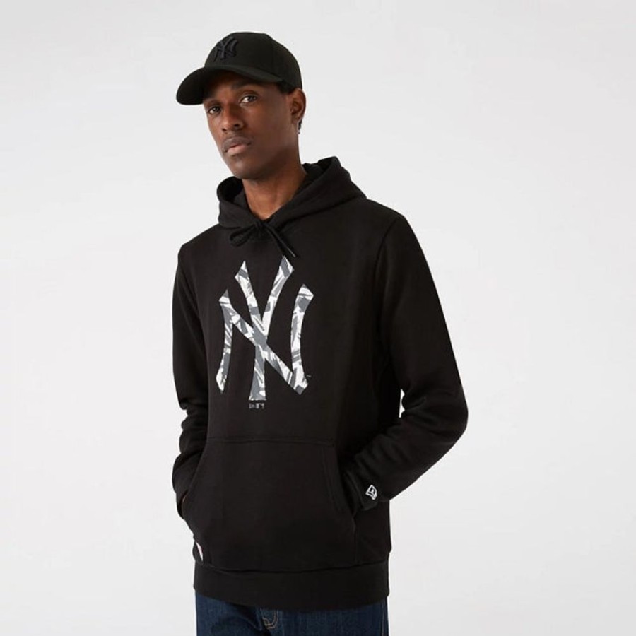 Ropa New Era | Sudadera New York Yankees Camo Infill Negra