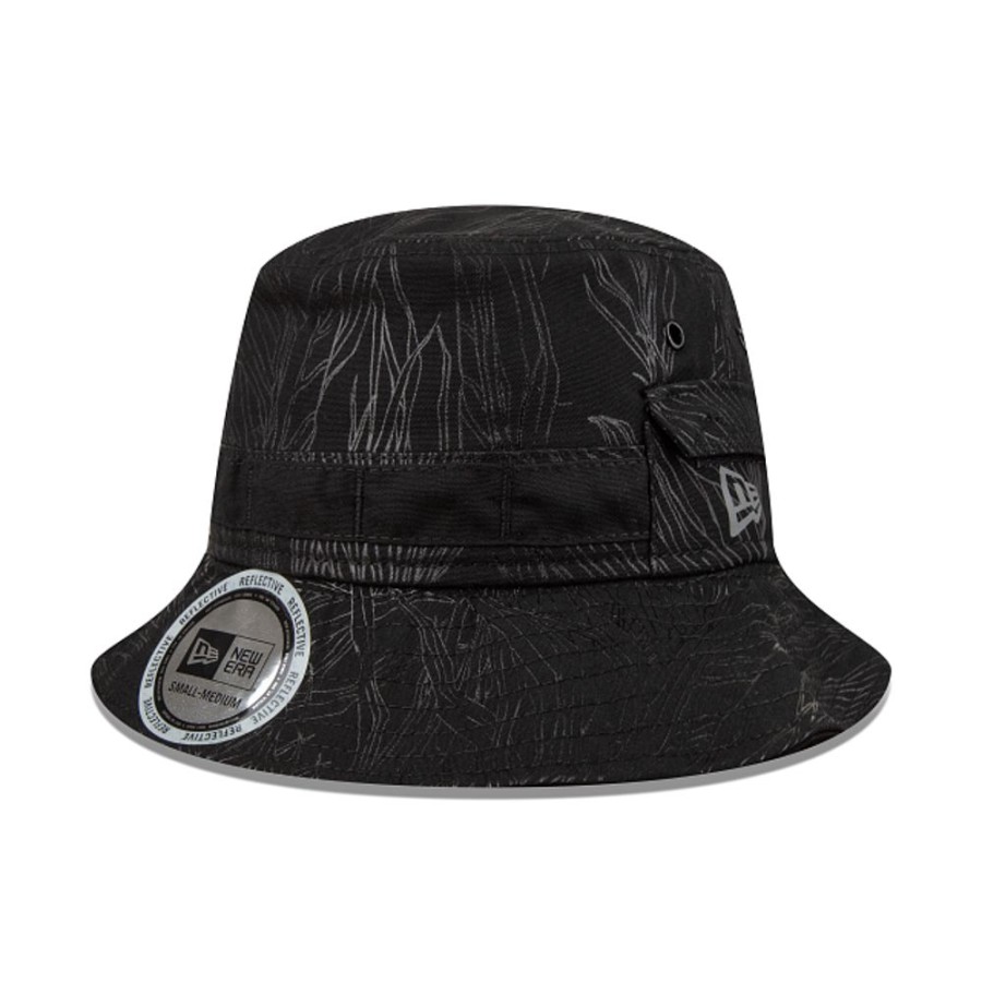 Gorras New Era | New Era Adventure Leaf Camo Bucket Negro