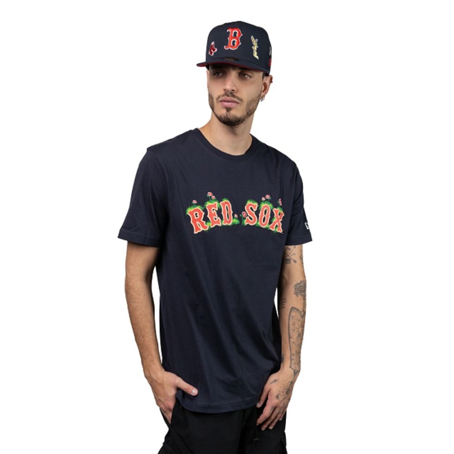 Ropa New Era | Playera Manga Corta Boston Red Sox Mlb Sprouted