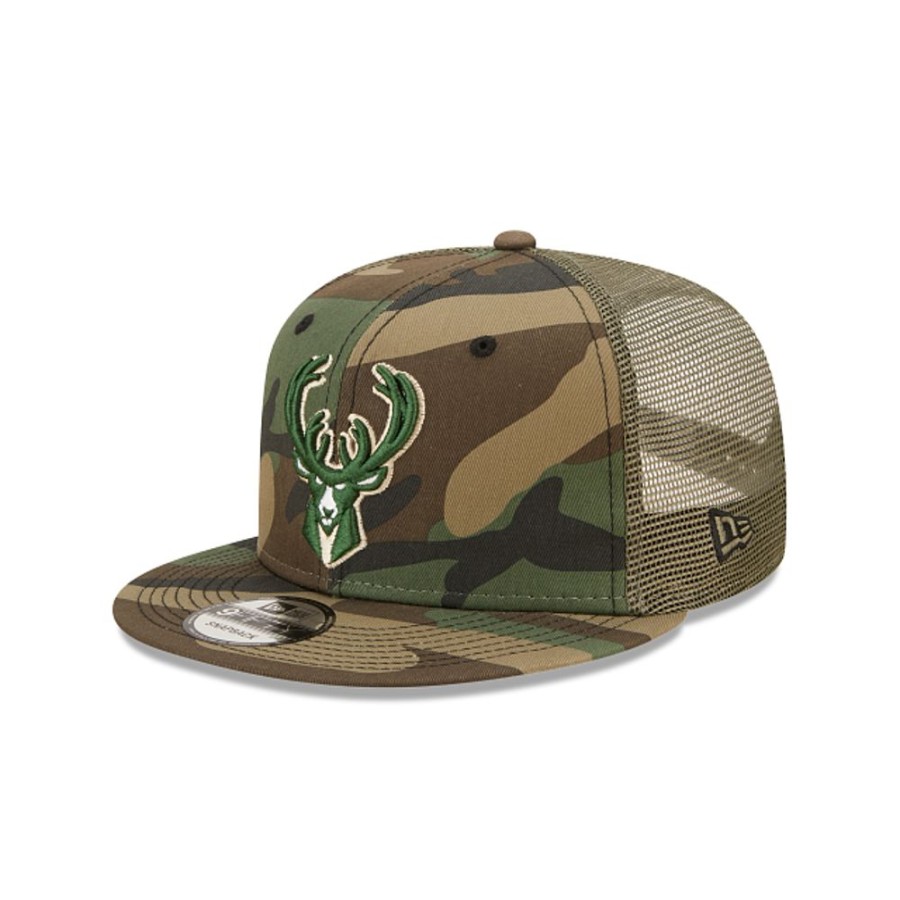 Gorras New Era | Milwaukee Bucks Camo Truck 9Fifty Snapback